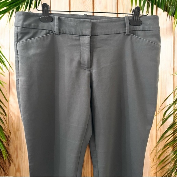 MOSSIMO Modern Flare Stretchy Gray Dress Pants - Size 12 - Picture 3 of 15
